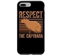 Aquatic Mammal Capivara Chigüire - Respect The Capybara Case for iPhone 7 Plus/8 Plus