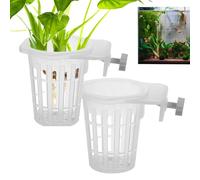 Aquatic Plant Baskets - Aquarium Plant Cup | Fish Tank Plant Door, Plant Basket for Aquarium Plants 2%, Plant Cups for Fish Tank