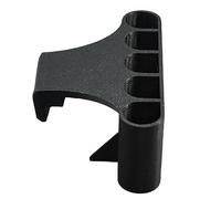 Aquatic Plant Cups - Black Aquarium Planter with Back Hook Holes, Fish Tank Plant Holder for Live & Artificial Plants, Perfect for Betta & Shrimp Tanks, Durable & Space-Saving Aquarium Accesso