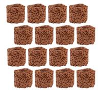 Aquatic Plant Fixed Ring Pottery 40pcs Coffee for Aquarium