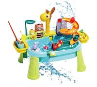 Aquatic Play Center - Interactive Learning Station, Dimensions with Animal Spout, Reinforced Acrylonitrile, Tactile, Preschoolers Cognitive Development Coordination