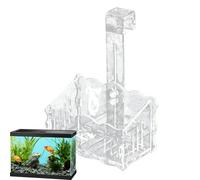 Aquatic Pot - Clear Aquarium Capes, Fishing Instead | High Transmission Planting Cup with Lid And Handle for Pothos Daffod Orchids