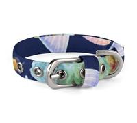 Aquatic Sea Animal Dog Collar for Small Medium Dogs Breakaway Cute Kitten Cat Collar Soft Adjustable Dog Collars with Safety Buckle,Pet Accessories for Walking Running