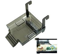 Aquatic Turtle Basking Dock, Pet Resting Land, 8.66x6.69x5.51 Inches Aquarium Basking Dock for Frog Terrapin Salamanders Crabs Tortoise, Stable Habitat Accessory for Tank Setup