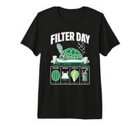 Aquatic Turtle Filter Day Premium T-Shirt