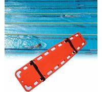 Aquatics Swimming Pool Life-Saving Board, Water Rescue Stretcher Backboard Immobilizer, Waterproof Spine Boards for First Aid, Space Save