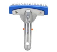 Aquatix Pro 18 Inch Heavy Duty Aluminium Pool Brush Head for Swimming Pool Cleaning, Stainless Steel Wire Bristles for Algae, Dirt on Walls, Tiles, Floors, Steps