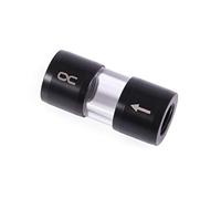 Aquatuning Alphacool 29142 Icicle Acrylic/Acetal Inline Filter G1/4 IG Water Cooling, Black