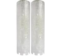 AQUAWATER 104987 Scale Poly 12 m Anti-limescale Cartridge Made of Polyphosphate Crystals, None, 1 Unité (Lot de 1) (Pack of 2)