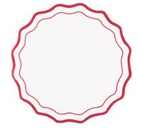AQUAZURRA - WAVE PLACEMAT - RED AND WHITE - Home accessories