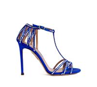 Aquazzura 110mm Forever More sandals - Blue 36-37