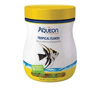 Aqueon Natural Tropical Fish Food Flakes, 1.02 oz