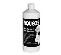 Aqueos Anti-Bacterial Dog Shampoo - Kills Bacteria Fungi & Viruses - Fast Acting & Safe - Excellent Deodoriser Including Fox & Badger Smells - 200ml