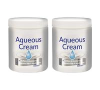 Aqueous Cream Unscented 500ml - Softens & Moisturises - Fragrance Free & Lanolin Free - With The Light, Non-greasy Formulation, Aqueous Cream For Essential Skin Care -2Pk