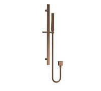 Aquess Quadro Shower Riser Rail Kit - Bronze