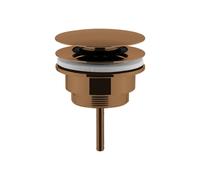 Aquess Slotted/Unslotted Basin Waste - Bronze