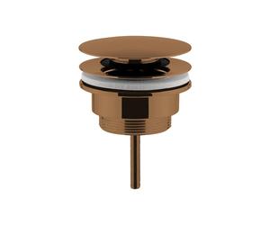 Aquess Slotted/Unslotted Basin Waste - Bronze