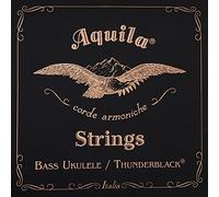 Aquila 140U - Thunderblack Series, Bass Ukulele/U-Bass String Set - 4-String