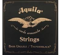 Aquila 140U - Thunderblack Series, Bass Ukulele/U-Bass String Set - 4-String