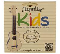 Aquila New Nylgut AQ-138 High G & GCEA Kids Soprano Ukulele Strings 4-Piece Set