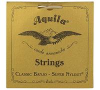 Aquila New Nylgut AQ-1B Medium Tension DBGDG 4th Red Series Banjo Strings 5-Piece Set