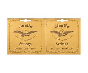 Aquila Nylgut Concerto Ukulele Strings 7U Regular GCEA & 10U Nylgut Tenor Ukulele String Set, CAQ 10U