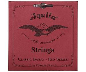 Aquila Red Series AQ-11B Medium Tension Banjo Strings 5-Piece Set
