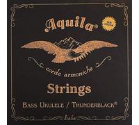 Aquila 140U - Thunderblack Series, Bass Ukulele/U-Bass String Set - 4-String