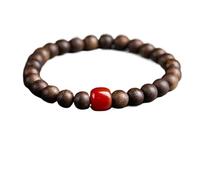 Aquilaria sinensis Agarwood Natural Buddhist Prayer Beads Fully Sinks in Water