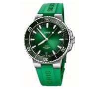 Aquis Calibre 400 43.5mm Green Strap Mens Watch