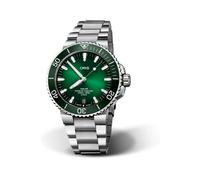 Aquis Date Calibre 400 Automatic Watch - unisex - ORIS - Watches - Green - ONE SIZE - Accessories ONE SIZE