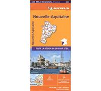 Aquitaine, Limousin and Poitou-Charentes , France - Michelin Maxi Regional Map 603: Map (France Maxi Regional)