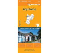 Aquitaine - Michelin Regional Map 524 (Michelin Maps, 524)