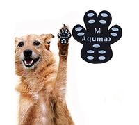 Aqumax Dog Paw Protector Anti-Slip Traction Pads from Slipping on Hardwood Floors,Walk Assistant for Your Senior Dogs 48 Pads M