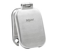 Aquor House Hydrant V2+ Premium Debris Cover, Stainless Steel Spigot Cover, Weather Protector, Compatible with Aquor Hydrant V2+ Freeze-Proof Outdoor Faucet, Brushed Stainless Steel