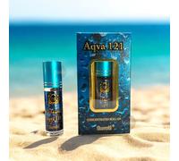AQVA 121-6ml Roll On Perfume Oil by Suratti, Made in KSA Holy Makkah, Attar