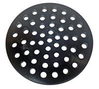 Aqva Premium 8" Cast Iron Drain Cover - Round Replacement Floor Drain Strainer - Easy Installation & Optimal Water Flow - Durable, Efficient & Stylish - Perfect for Home Plumbing
