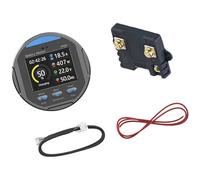 Aqvjd 50A / 100A / 350A Battery Capacity Waterproof Digital Battery Tester Ammeter Voltmeter Electricity Current Monitor with LCD Screen