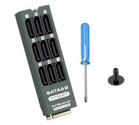 Aqvjd 9 Port PCIe to SATA3.0 6Gbps Expansion Card for Fast Speed Data Transfer and Multiple Device Connection Pcie Expansion Card
