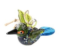 Aqvjd Beautiful Handcrafted Glass Birds Sun Catchers Casts Dancing Rainbows Indoors Home Decorative Glass Birds Pendants Window Hanging Decors