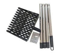 Aqvjd Easy to Clean Adjustable Chicken Waste Scoops Large Chicken Poops Scooper for Effective Poultry Coops Sanitation Poultry Collaboration Cleaning Shovel