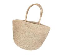 Aqvjd Practical Oversized Straw Beach Bag with Multiple Carrying Option Shoulder Bag Casual Handbag for Women and Girls Stylish Vacation