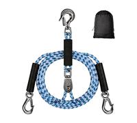 Aqvjd Pulley Boats Tow Harnesses Multipurpose Nylons Tie Down Rope Adjustable for Canoes and Inflatable Watercrafts Crisis Vessel Towing Rope