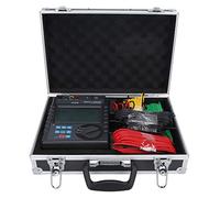aqxreight 0?30kΩ Grounding Tester with LCD Display 0?9000kΩm Digital Soil Resistivity Meter with Graph Backlight Are and Clear Digital Latest Using the for Methods Measurement Earth