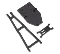 aqxreight 1/10 Scale RC Truck and Tow Build Kit Updates Crane Arm Wrecker Kit for Capra 1.9 UTB RC Crawler Trailer Build Black (Black)