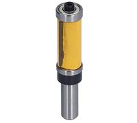 aqxreight 1/2in Shank Flush Trim Bit Double Bearings Straight Milling Cutter CNC Slotting Trimming Bits Deep to Vane/Wing a of Is Flush The Pattern The 1/2in Shank Trim