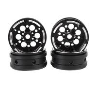 aqxreight 1.9 Inch Composite Material RC Wheel Hubs Lightweight CNC Machined Replacement for SCX10 D90 Aluminum Alloy Construction for 1/10 Scale Crawler Performance & Quick Tire Changes
