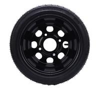 aqxreight 10 Inch 235/30-10 Tire Multifunctional Excellent Traction Rubber Lawn Mower Tire Suitable for ATV UTV Go Kart Cart or Garden Lawn Mower (With Wheel Rim)