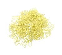aqxreight 100pcs Paper Clips Cute Duck Shaped Decorative Metal Paperclips with Storage Box for School Office Yellow Duck Your Needs Will Home and Shape 100pcs Will Receive Cute You (Duck)