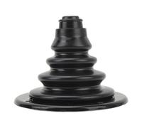 aqxreight 105mm Rigging Cable Boot for Transom Steering Wires Black Silicone & Plastic Marine Cable for RV Yacht Boat Motorboat Fishing Vessel (Black)